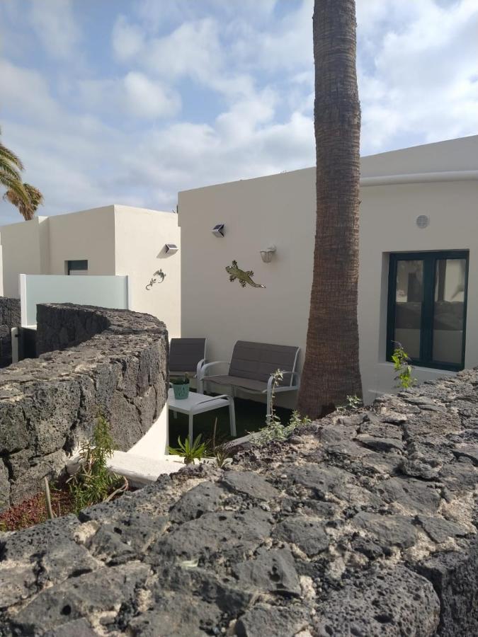 Bungalow Paseo Del Mar- Playa Roca Residence Sea Front Access - Free Ac - Wifi Costa Teguise Eksteriør bilde