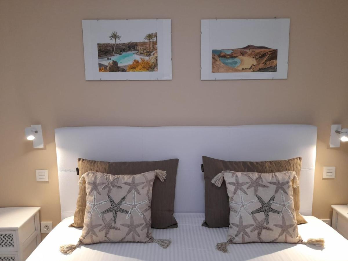Bungalow Paseo Del Mar- Playa Roca Residence Sea Front Access - Free Ac - Wifi Costa Teguise Eksteriør bilde