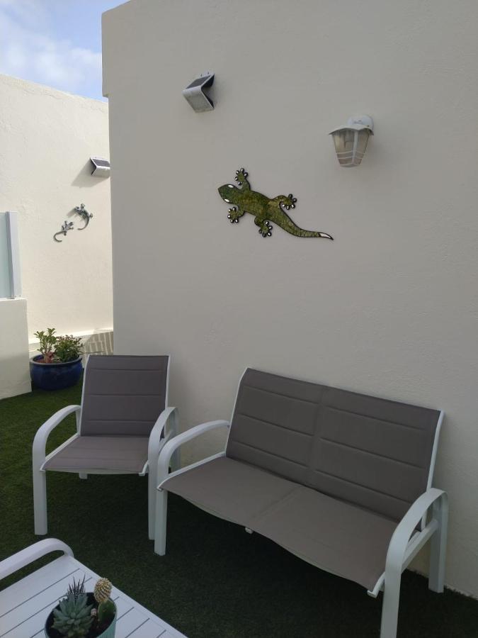 Bungalow Paseo Del Mar- Playa Roca Residence Sea Front Access - Free Ac - Wifi Costa Teguise Eksteriør bilde